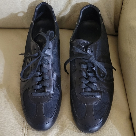 GUCCI GG sneakers - Black Canvas
